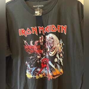 Men’s 2 XL Iron Maiden t-shirt!